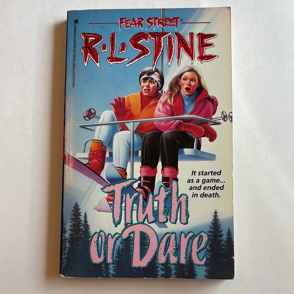 Vintage Fear Street Truth or Dare by RL Stine Paperback Book